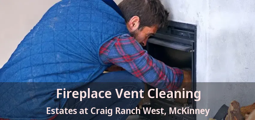 Fireplace Vent Cleaning Estates at Craig Ranch West, McKinney - TX