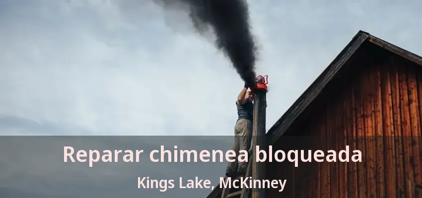 Reparar chimenea bloqueada Kings Lake, McKinney - TX