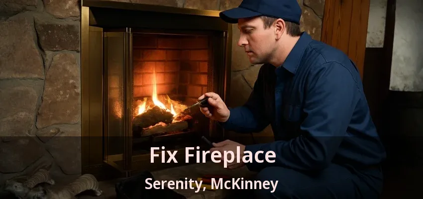Fix Fireplace Serenity, McKinney - TX