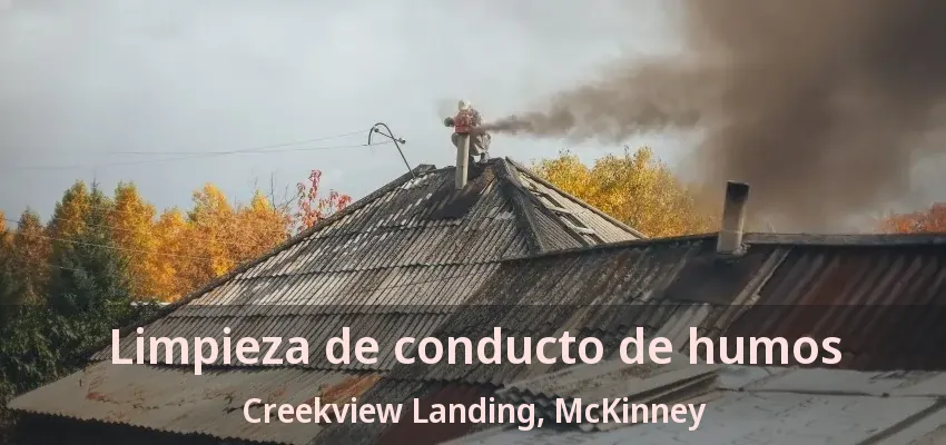 Limpieza de conducto de humos Creekview Landing, McKinney - TX
