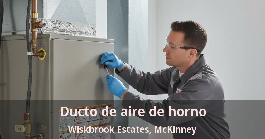 Ducto de aire de horno Wiskbrook Estates, McKinney - TX