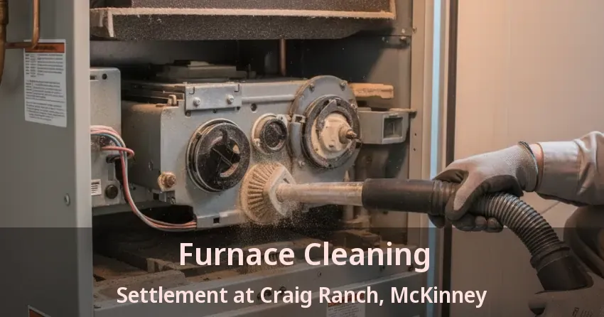 Furnace Cleaning Settlement at Craig Ranch, McKinney - TX