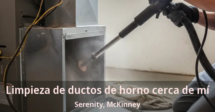 Limpieza de ductos de horno cerca de mí Serenity, McKinney - TX