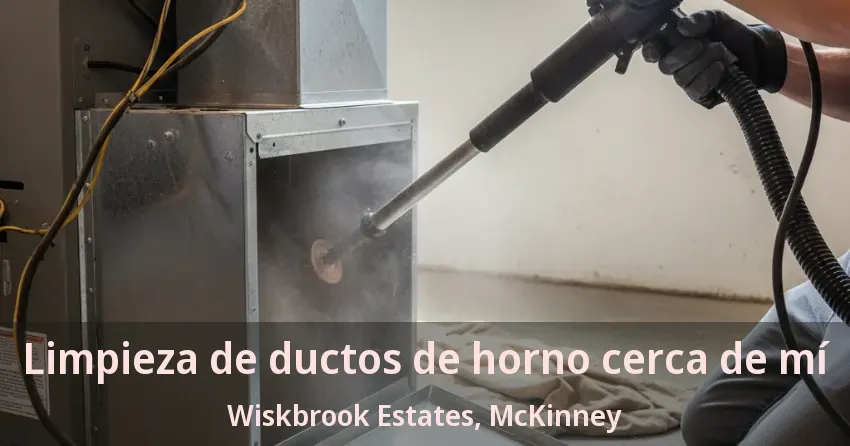 Limpieza de ductos de horno cerca de mí Wiskbrook Estates, McKinney - TX