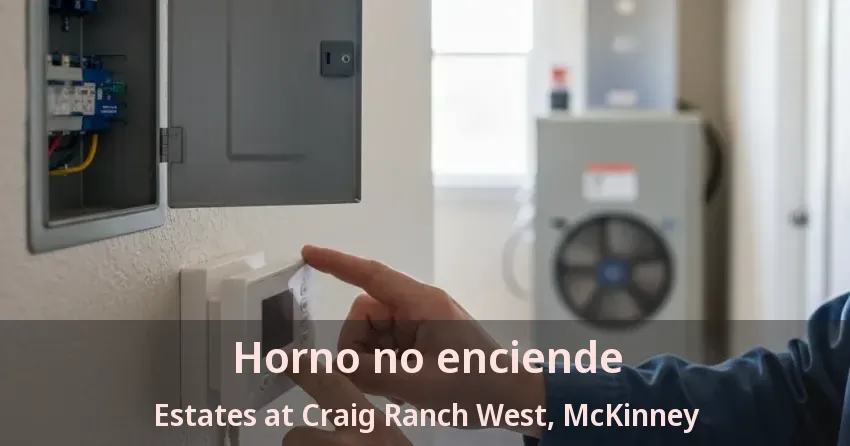 Horno no enciende Estates at Craig Ranch West, McKinney - TX