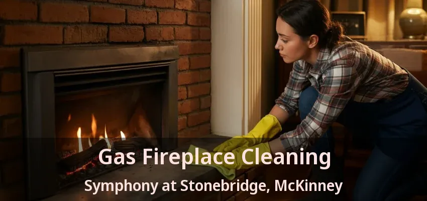Gas Fireplace Cleaning Symphony at Stonebridge, McKinney - TX