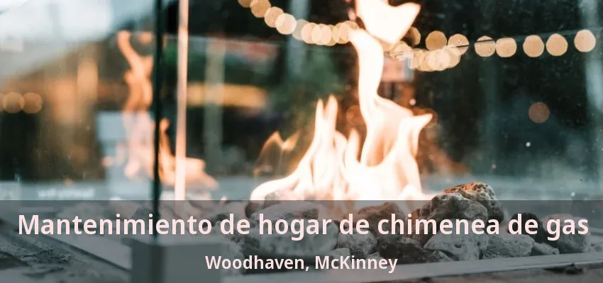 Mantenimiento de hogar de chimenea de gas Woodhaven, McKinney - TX