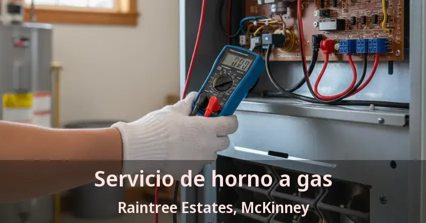 Servicio de horno a gas Raintree Estates, McKinney - TX