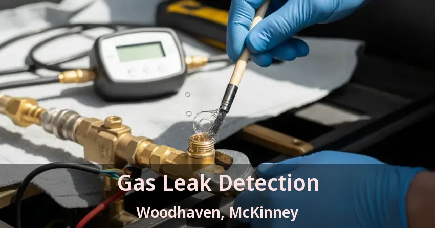 Gas Leak Detection Woodhaven, McKinney - TX Gas Leak Detection Woodhaven, McKinney - TX