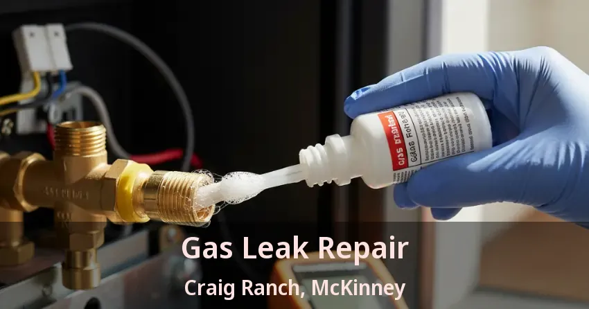 Gas Leak Repair Craig Ranch, McKinney - TX Gas Leak Repair Craig Ranch, McKinney - TX