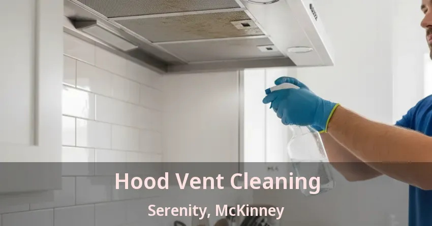 Hood Vent Cleaning Serenity, McKinney - TX