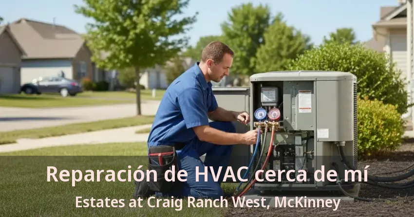 Reparación de HVAC cerca de mí Estates at Craig Ranch West, McKinney - TX