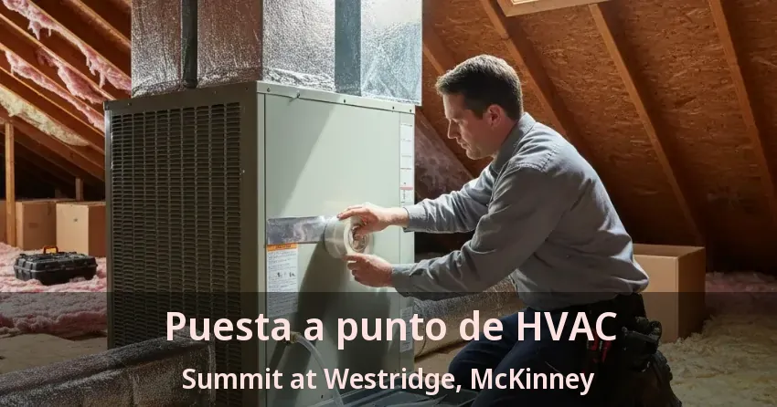 Puesta a punto de HVAC Summit at Westridge, McKinney - TX