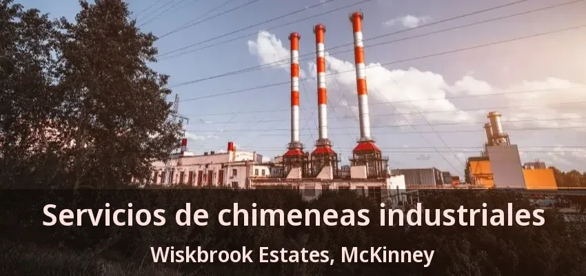 Servicios de chimeneas industriales Wiskbrook Estates, McKinney - TX
