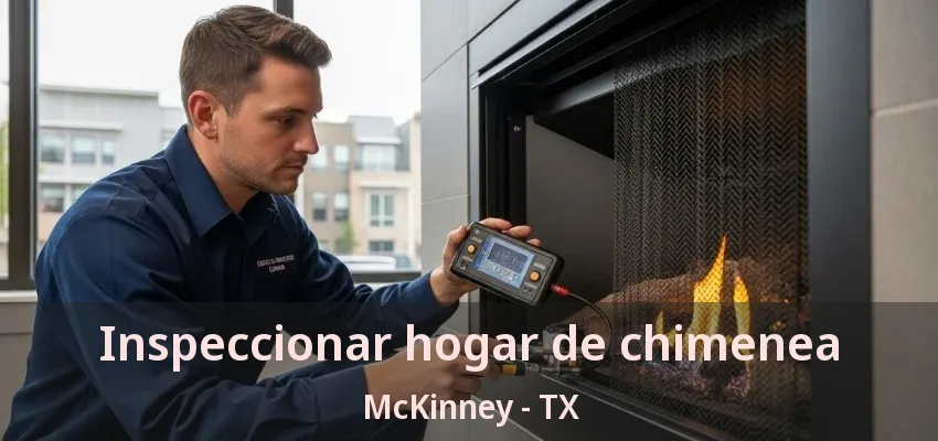 Inspeccionar hogar de chimenea McKinney - TX