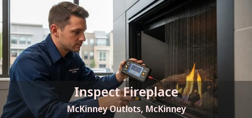 Inspect Fireplace McKinney Outlots, McKinney - TX