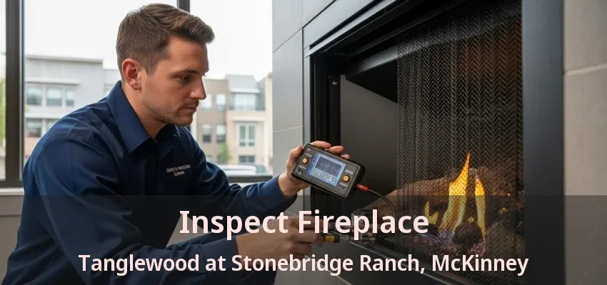 Inspect Fireplace Tanglewood at Stonebridge Ranch, McKinney - TX