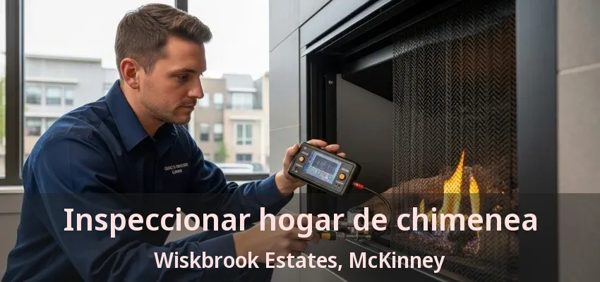 Inspeccionar hogar de chimenea Wiskbrook Estates, McKinney - TX