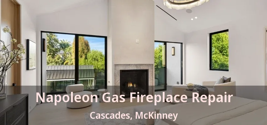 Napoleon Gas Fireplace Repair Cascades, McKinney - TX