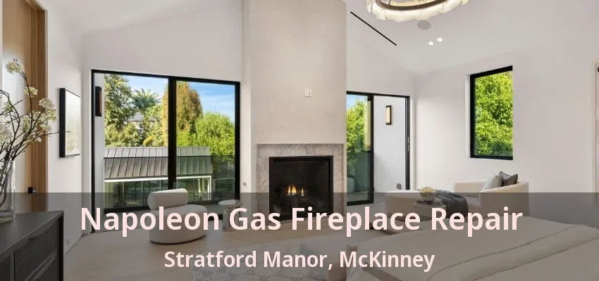 Napoleon Gas Fireplace Repair Stratford Manor, McKinney - TX