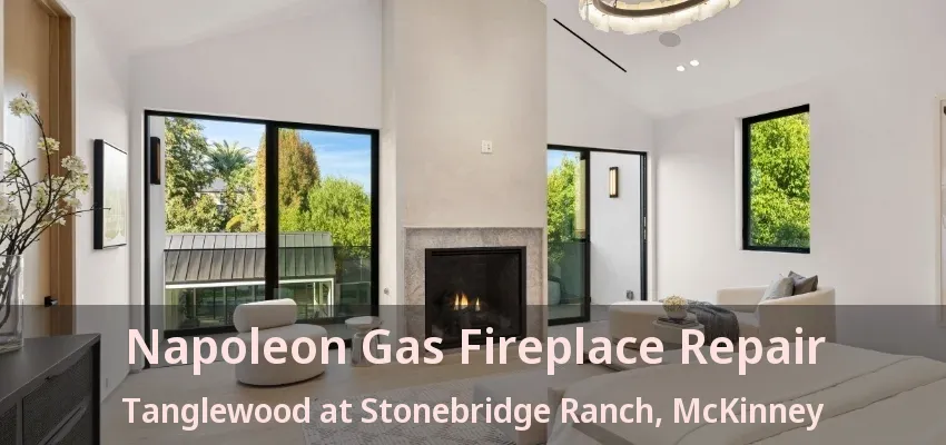 Napoleon Gas Fireplace Repair Tanglewood at Stonebridge Ranch, McKinney - TX