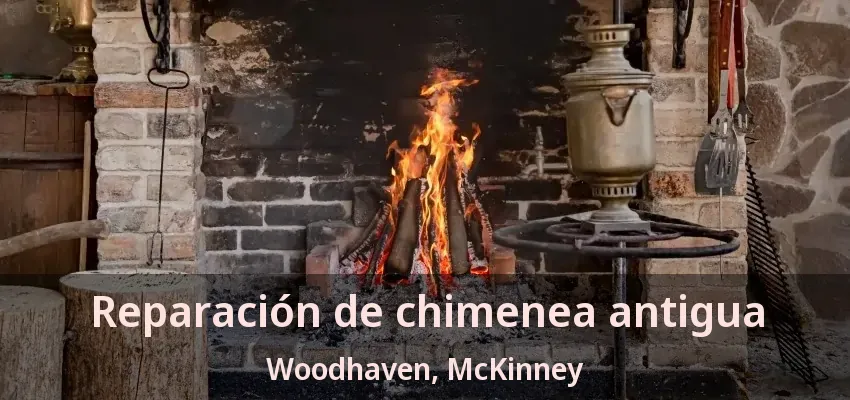 Reparación de chimenea antigua Woodhaven, McKinney - TX