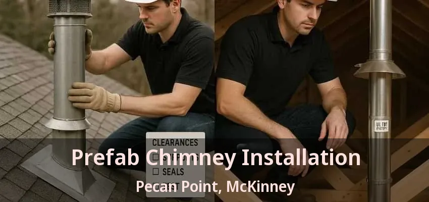 Prefab Chimney Installation Pecan Point, McKinney - TX