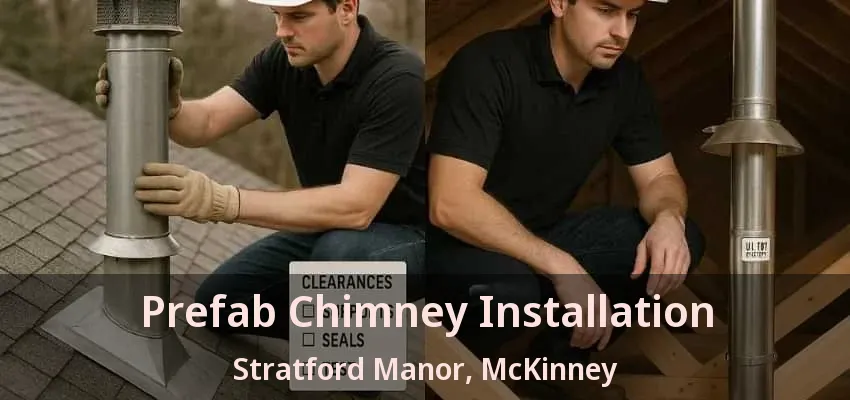 Prefab Chimney Installation Stratford Manor, McKinney - TX