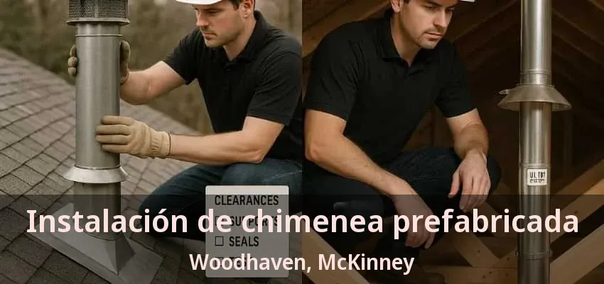 Instalación de chimenea prefabricada Woodhaven, McKinney - TX Instalación de chimenea prefabricada Woodhaven, McKinney - TX