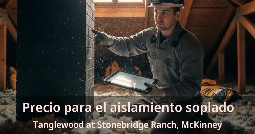 Precio para el aislamiento soplado Tanglewood at Stonebridge Ranch, McKinney - TX
