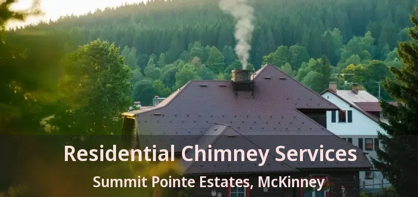 Residential Chimney Services Summit Pointe Estates, McKinney - TX