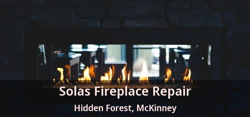 Solas Fireplace Repair Hidden Forest, McKinney - TX