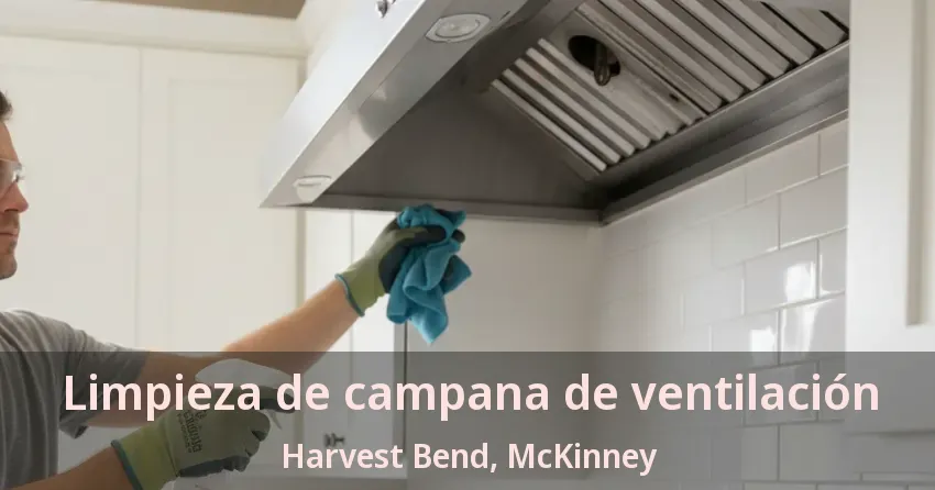 Limpieza de campana de ventilación Harvest Bend, McKinney - TX