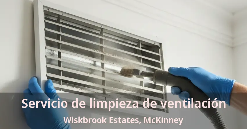 Servicio de limpieza de ventilación Wiskbrook Estates, McKinney - TX