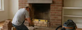 Fireplace Rebuild Stratford Manor, McKinney